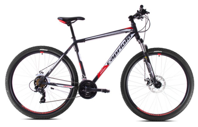 Capriolo Oxygen 29" - L, červenobieločierny, 2023
